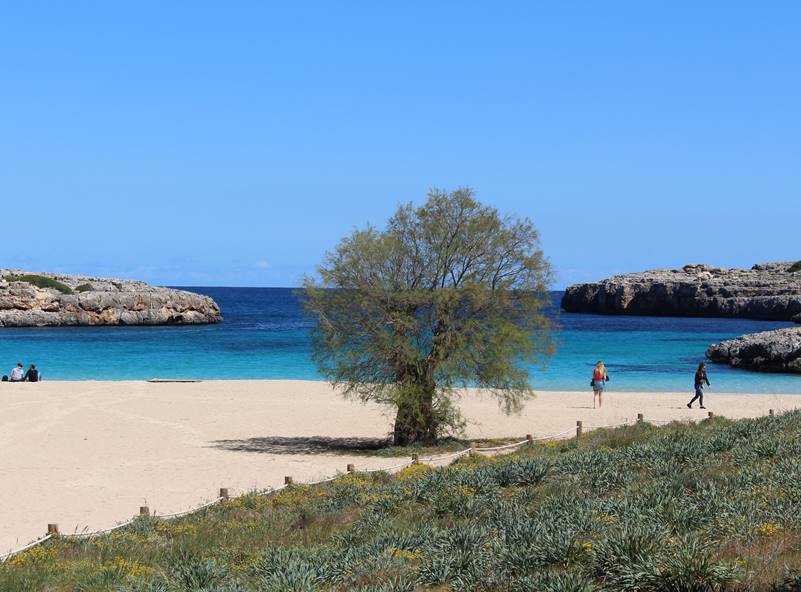 Cala Marçal en Felanitx en la Guía de Mallorca